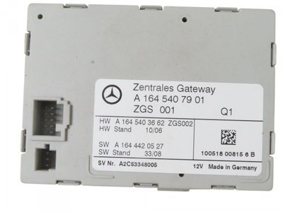 A1645407901 A1649002901 Central gateway module MERCEDES-BENZ R-CLASS (W251) (2006-2013)