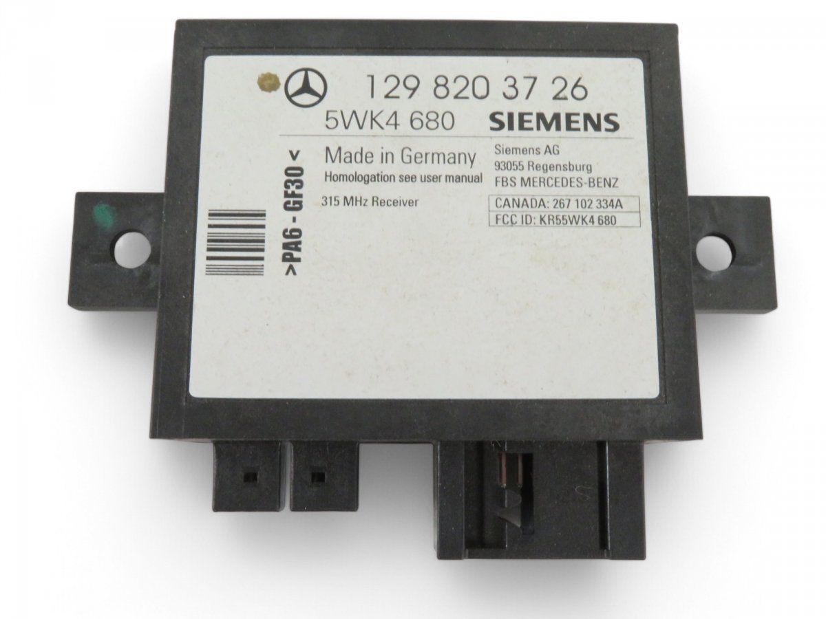A1298203726 Central Locking Control Unit MERCEDES-BENZ SL-CLASS (R129) (1989-2001)