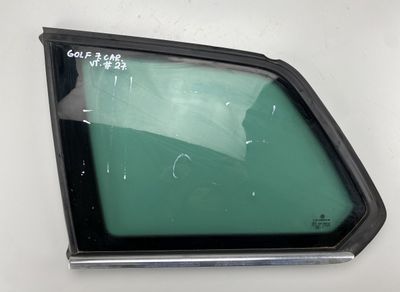Vitre latérale de châssis arrière gauche 43R-006723 pour VW GOLF VII (5G1, BA5, BV5, BQ1, BE) (2012-2020)