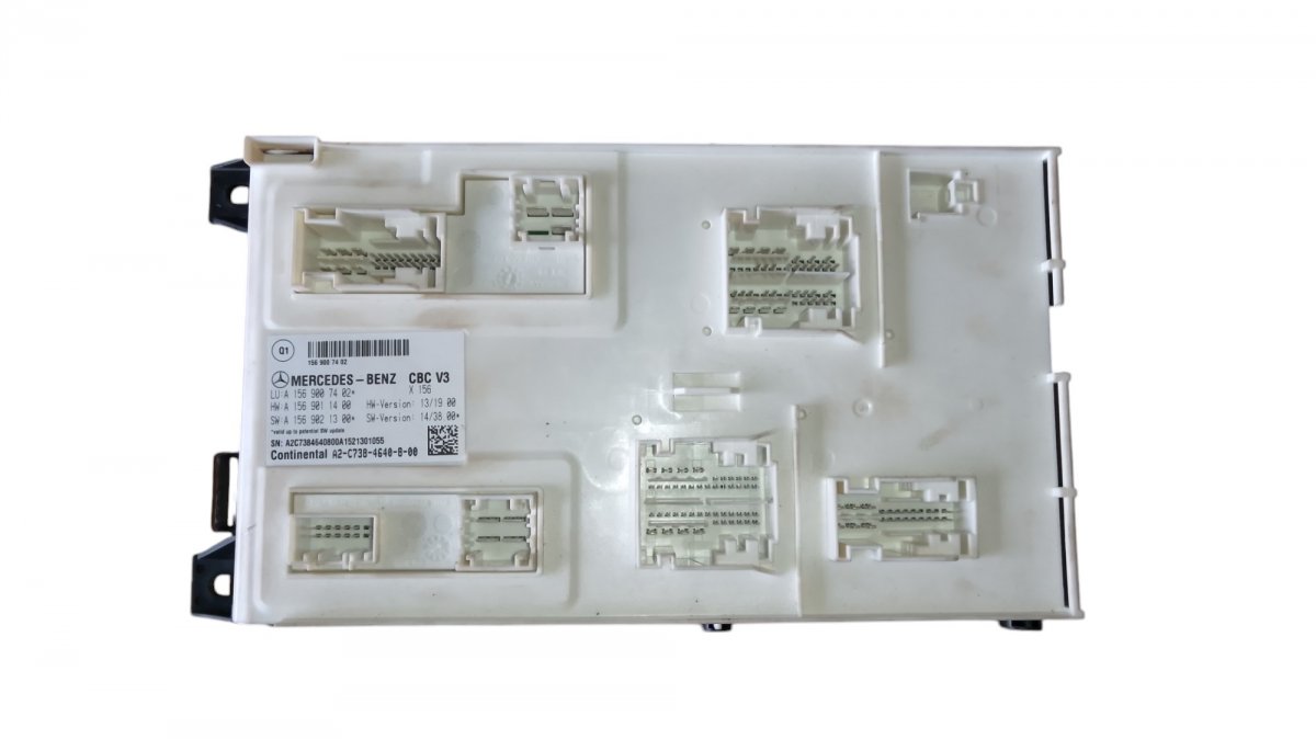 Mercedes-Benz CLA (C117) Comfort Module (CCM) A1569011400 A2C7384640800 A2-C738-4640-8-00 Com...