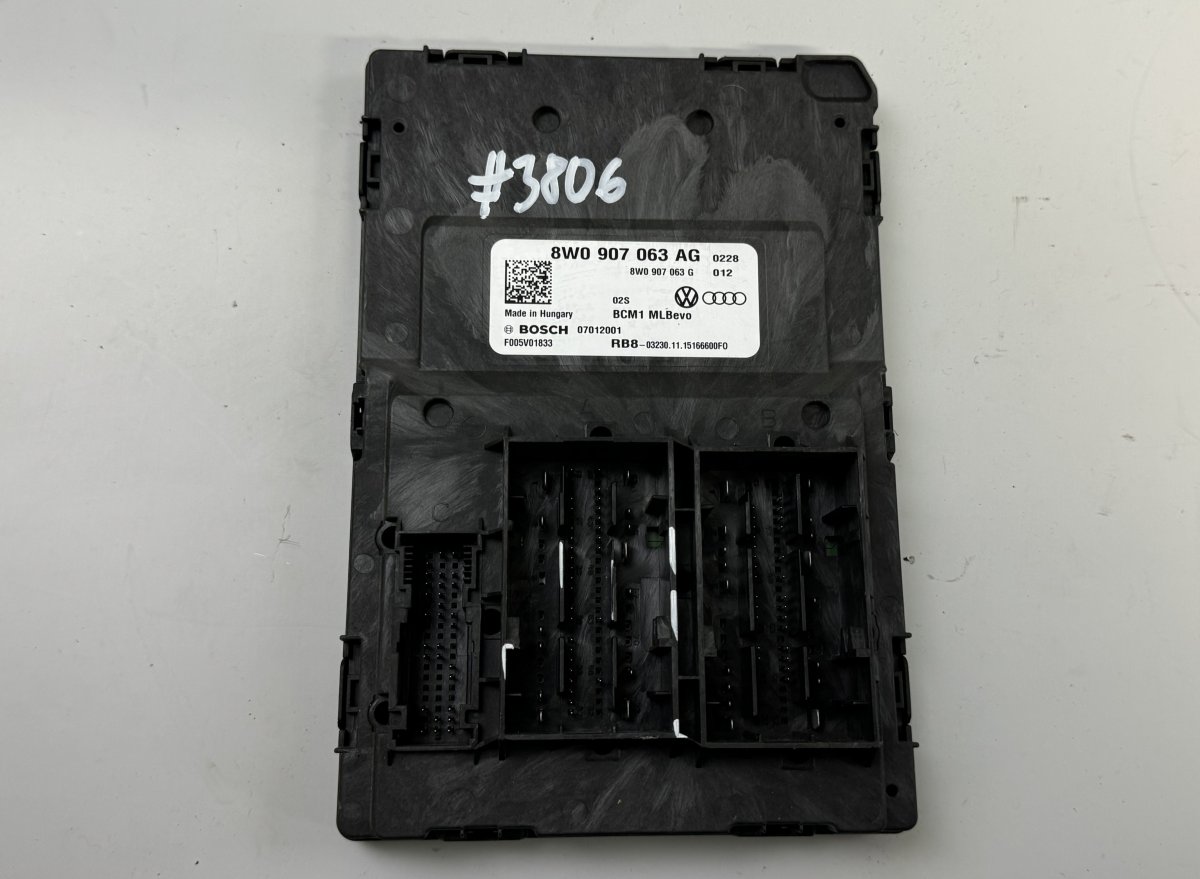 Audi A4 (B8) Comfort Module (CCM) 8W0907063AG 8W0907063G 07012001 Comfort Module ...