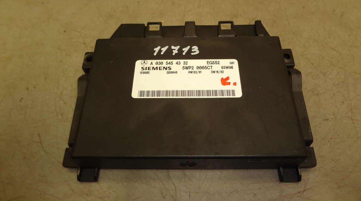 Mercedes-Benz CLK (W209) Gearbox Control Unit 5WP20005CT Gearbox Control Unit MERCEDES-BENZ C...