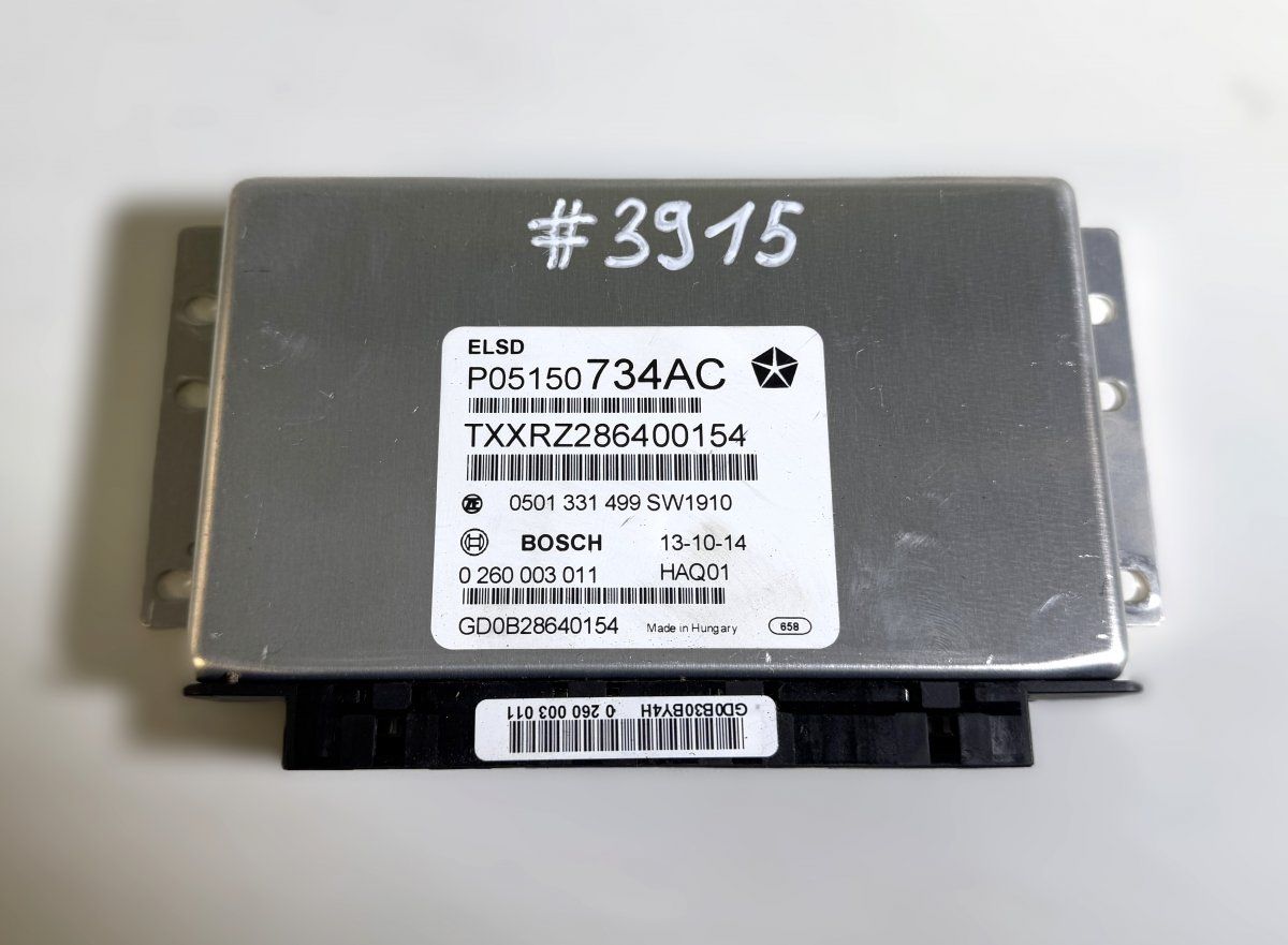 P05150734AC 05150734AC 0501331499 0260003011 Gearbox Control Unit JEEP GRAND CHEROKEE IV (WK, WK2) (2010-2021)