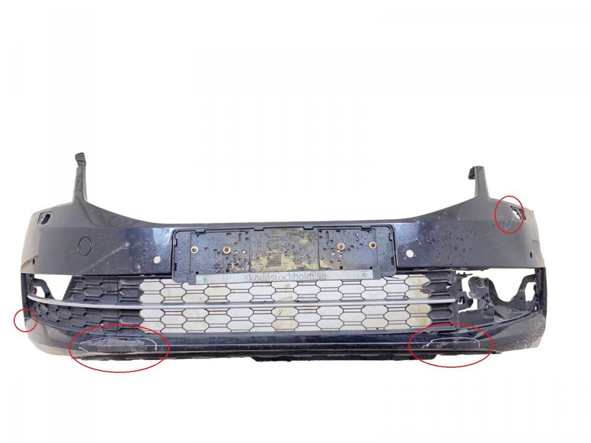 5E0807221P Front Bumper SKODA OCTAVIA III (5E) (2012-2019)
