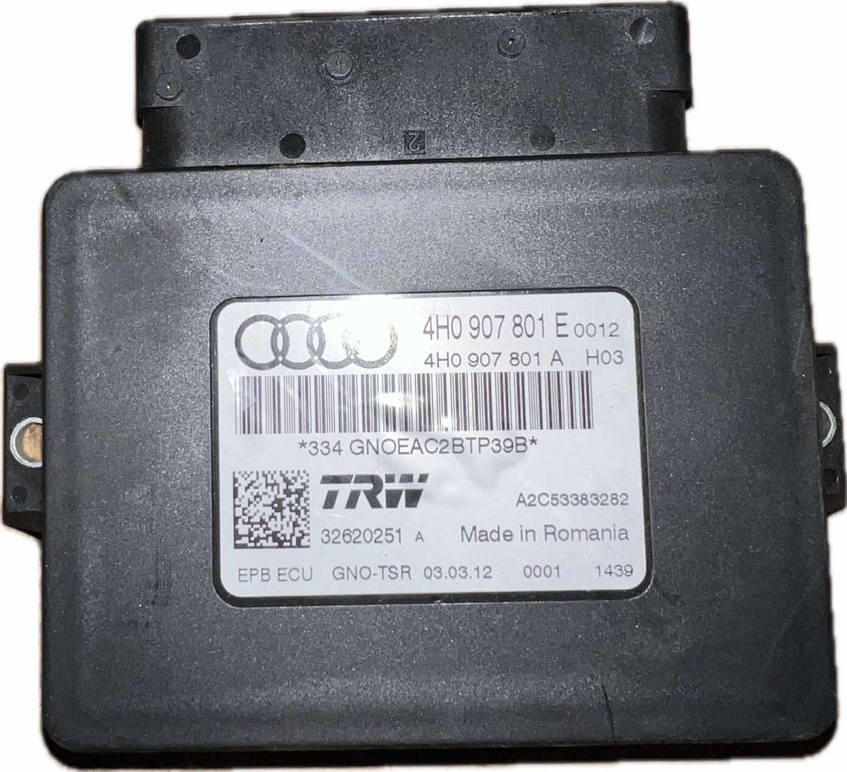 Audi A6 (C7) Parking brake control unit Parking brake control unit AUDI A6 / A6 ALLROAD...