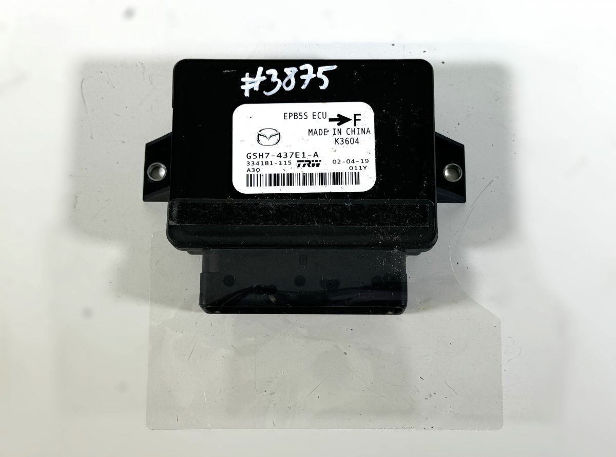 Mazda 6 (GJ / GL) Parking brake control unit GSH7437E1A Parking brake control unit MAZDA 6 (...