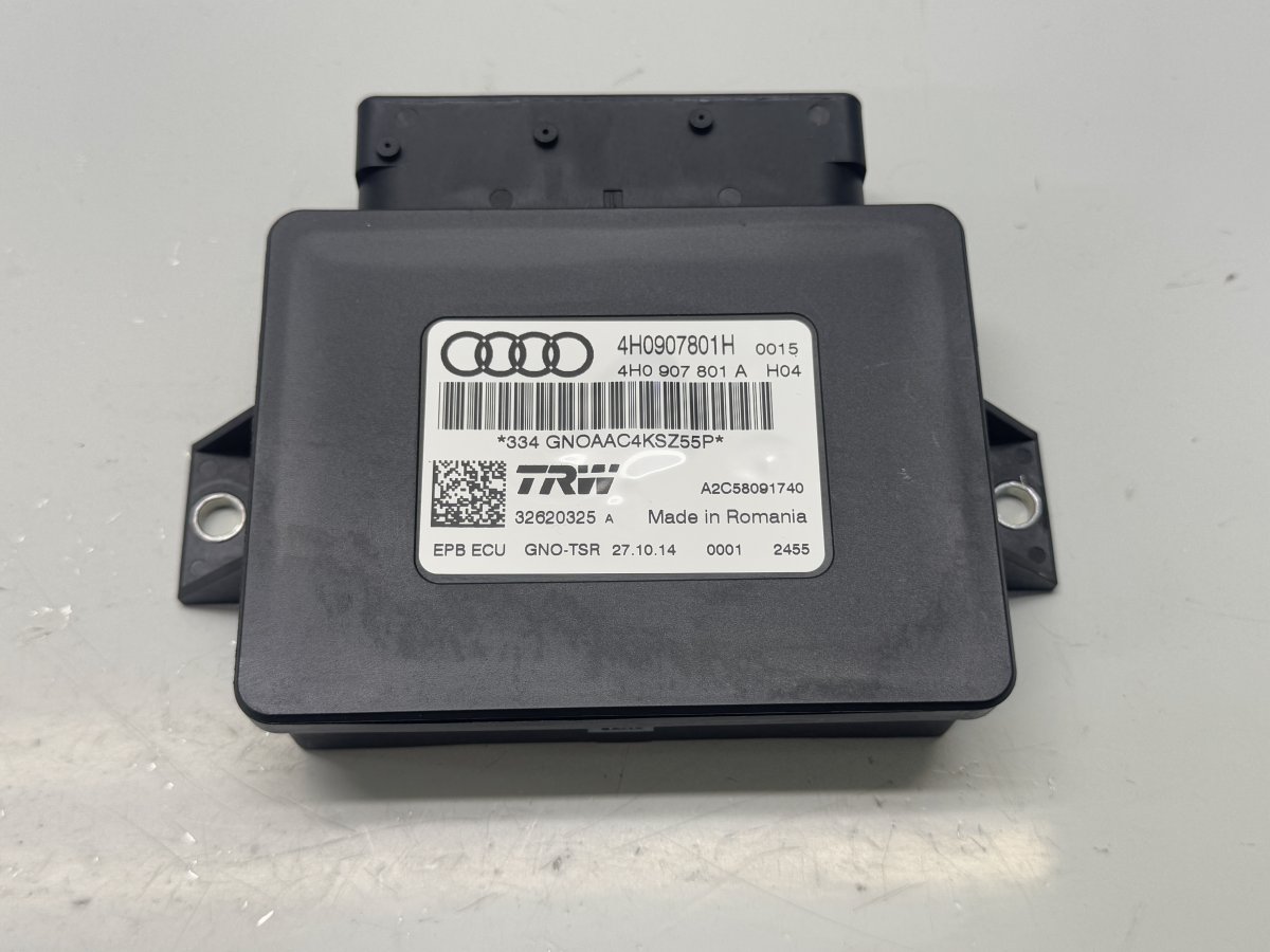 Audi A6 (C7) Parking brake control unit 4H0907801H 4H0907801A 32620325 Parking brake co...