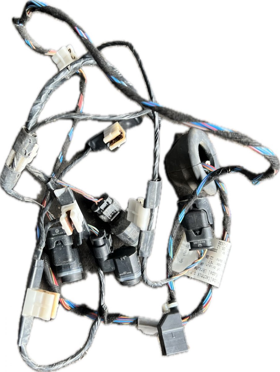 Skoda Superb (3T) Parking sensors cable harness, rear 3T0971104 Parking sensors cable harness, rear S...