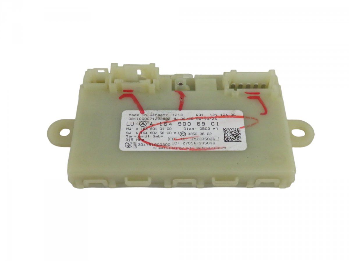 A1649006901 A1649006200 A1649003901 A1649004501 A1649006901 A1649008401 KEYLESS GO control unit MERCEDES-BENZ GL-CLASS (X164) (2006-2012)