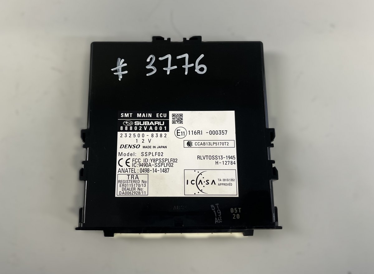 Subaru Levorg KEYLESS GO control unit 88802VA001 2325008382 KEYLESS GO control unit S...