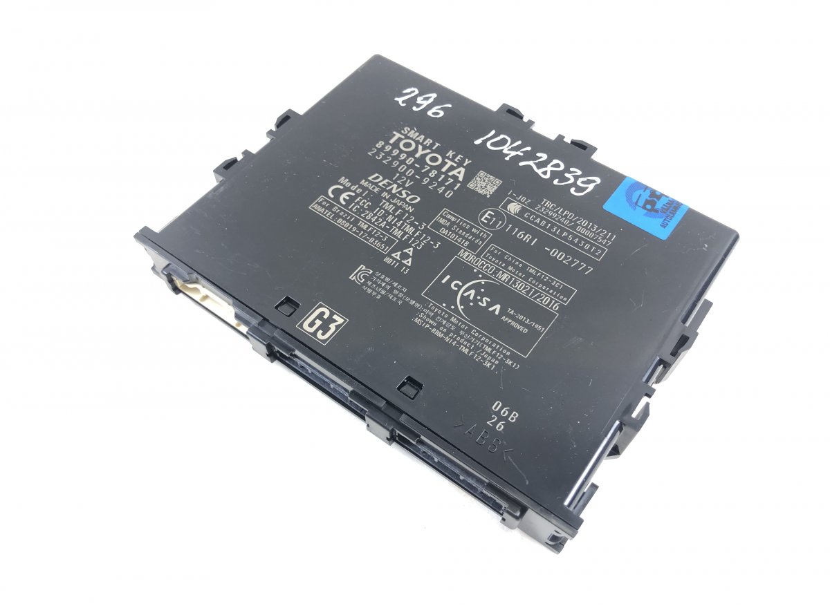 Lexus NX KEYLESS GO control unit 2329009240 232900-9240 KEYLESS GO control unit ...