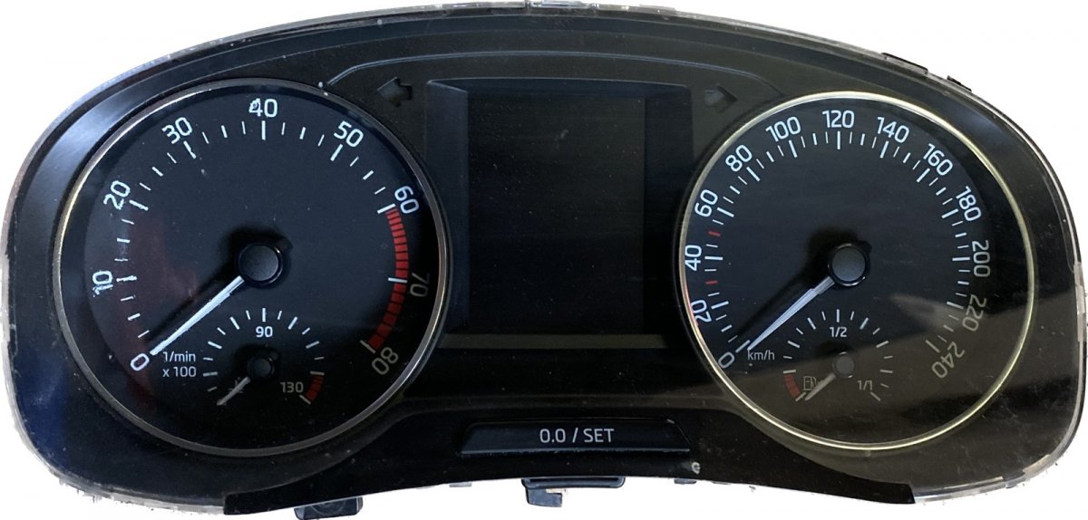 Skoda Rapid приборы Instrument Cluster SKODA RAPID (NH1, NH3) (2012...