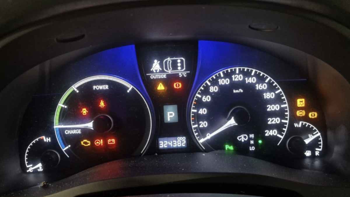 Lexus RX приборы 8380048K40 Instrument Cluster LEXUS RX III (AL1...