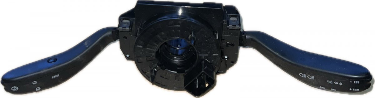 Volkswagen Transporter (T5, Caravelle, Multivan) Indicator/wiper/slip ring switch (stalk) 7H0953513C 6Q0959653A Indicator/wiper/slip ring...