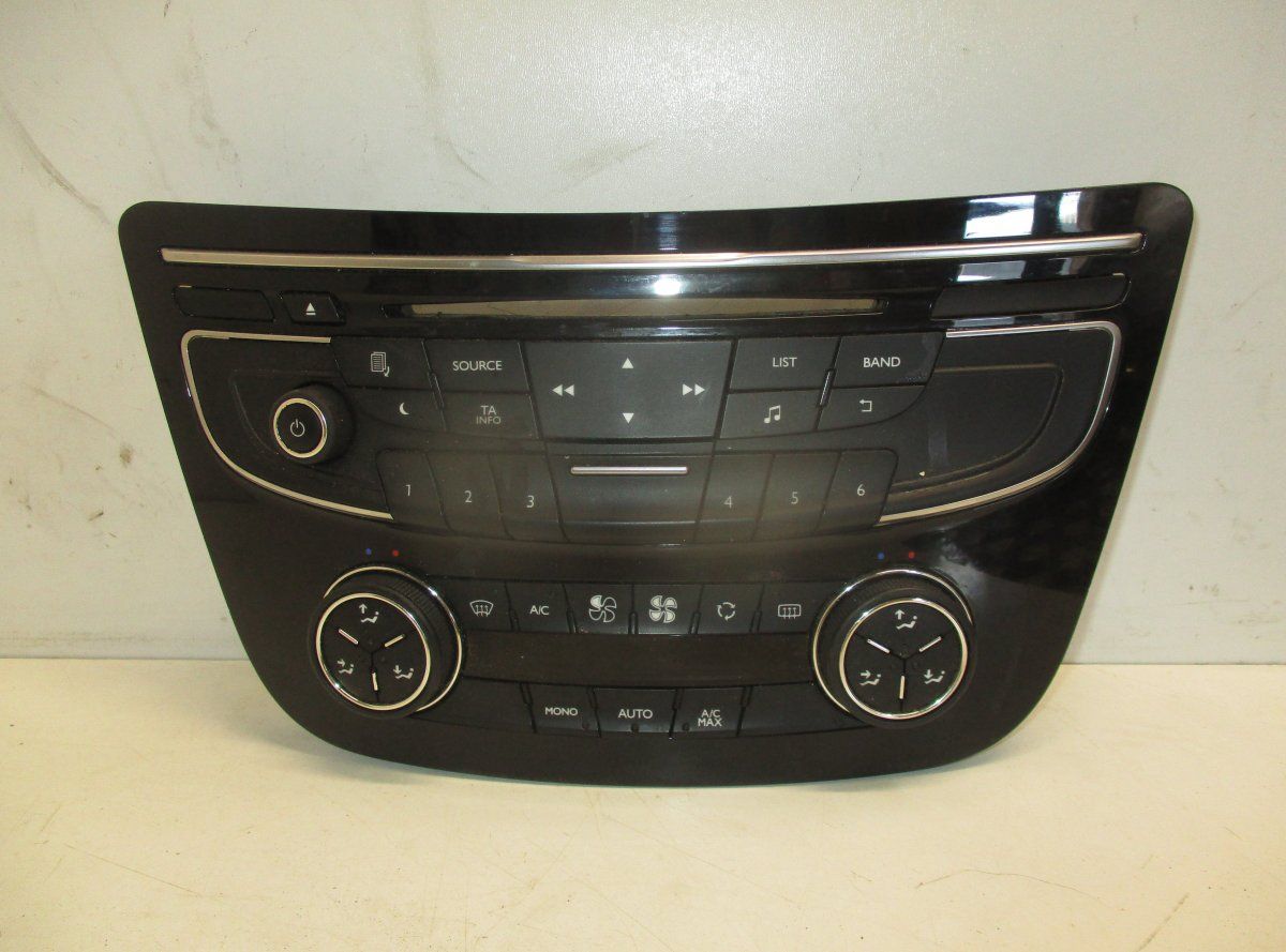Heater control panel PEUGEOT 508 I (W23) (2010-2018)