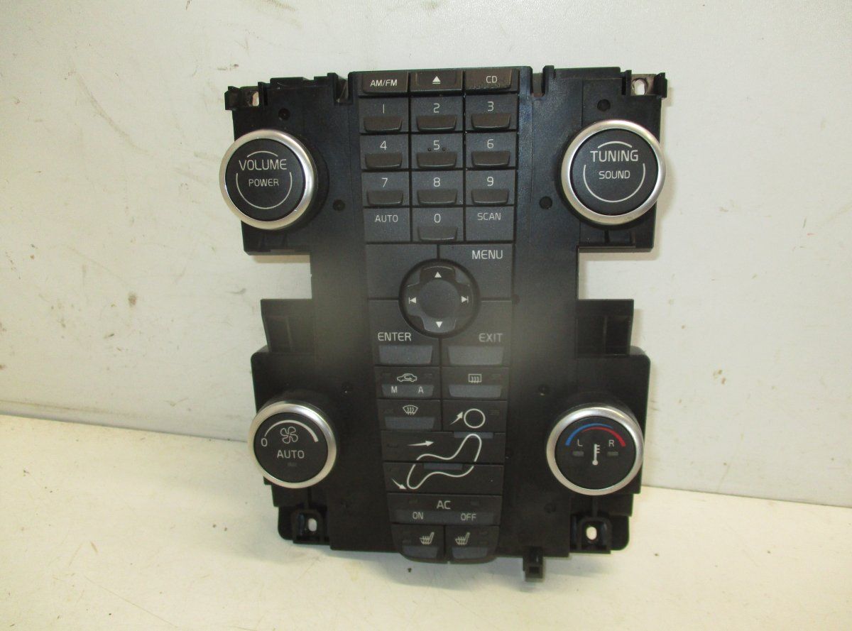 19206 Heater control panel VOLVO S40 / V50 / C30 / C70 (MS, MW) (2004-2012)