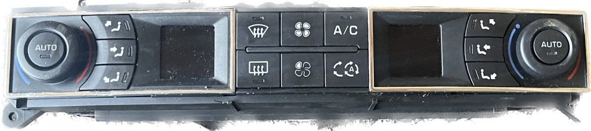 Heater control panel CITROËN C5 II (2008-2019)