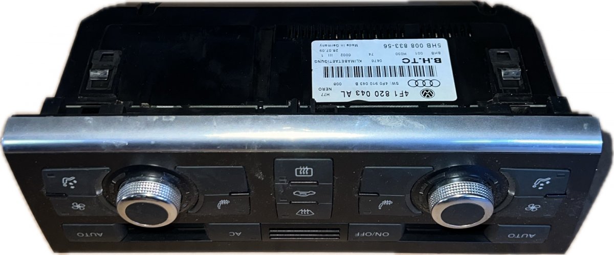 Audi A6 (C6) Heater control panel Heater control panel AUDI A6 / A6 ALLROAD (C6, ...