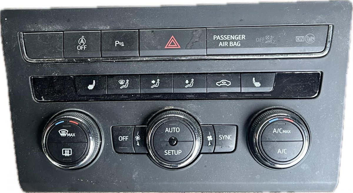 Seat Leon Heater control panel 5F0907044J Heater control panel SEAT LEON (5F) ...