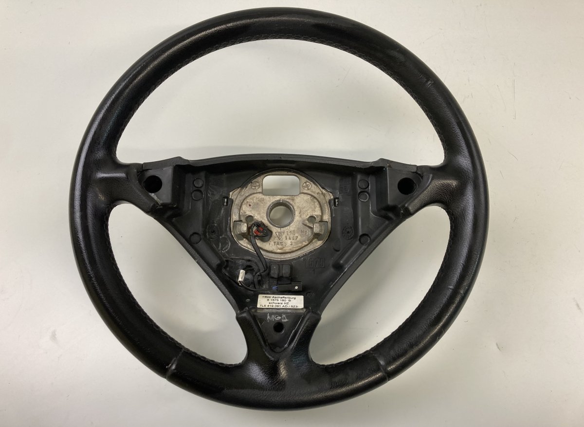 Porsche Cayenne steering wheel