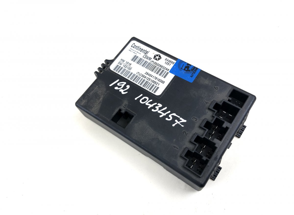 Jeep Grand Cherokee (WK) Seats control unit 5026632AL Seats control unit JEEP GRAND CHEROKE...
