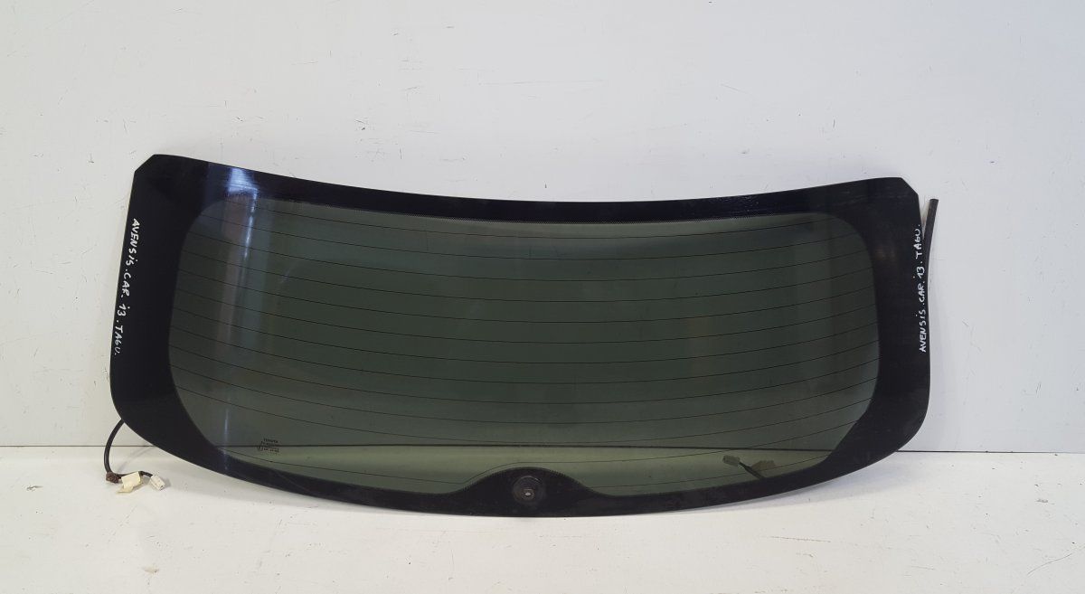43R-001595 6810505050 Rear Window glass TOYOTA AVENSIS (T270) (2009-2018)