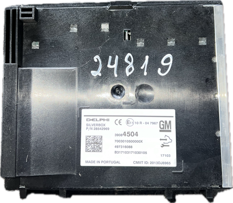 39084504 28542969 Satellite navigation control unit OPEL ASTRA K (B16) (2015-2022)