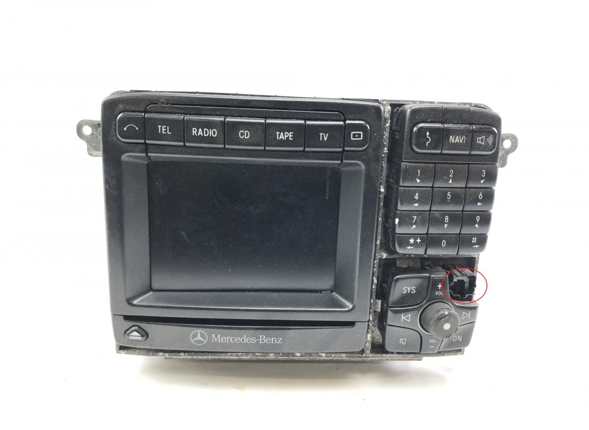 Mercedes-Benz 280SL - 600SL / SL (R129) Radio 7612001160 Radio MERCEDES-BENZ S-CLASS (W220) (...