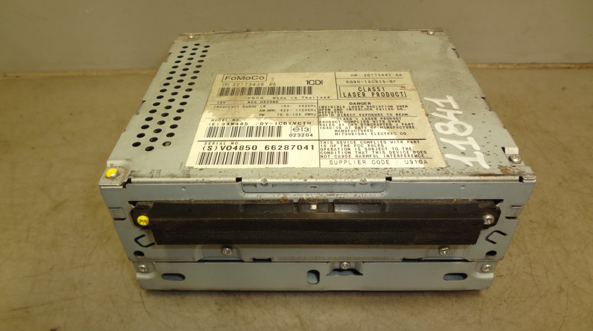 Volvo S80 Радио 6G9N-18C815-BF Radio VOLVO S80 II (AS) (2006-20...