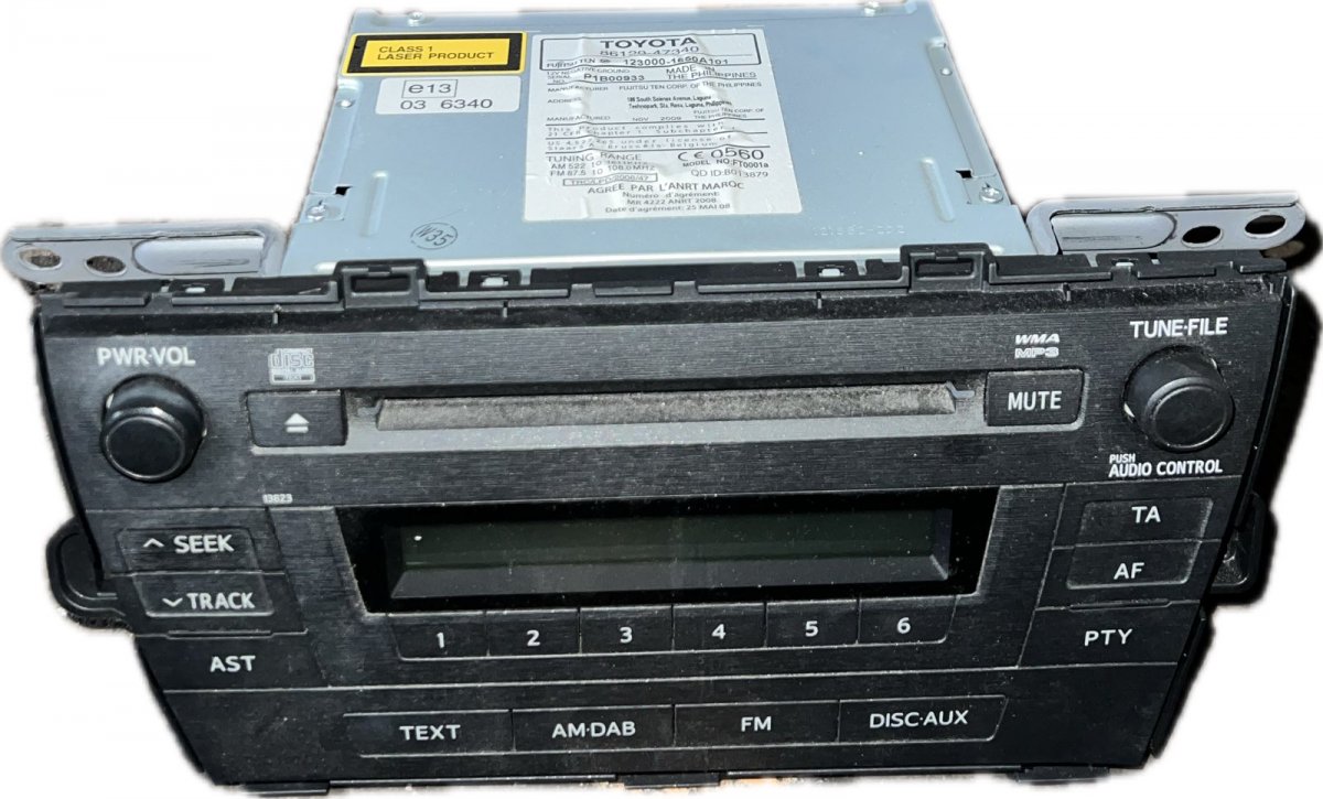 Toyota Prius Radio Radio TOYOTA PRIUS III (XW30) (2009-2015)

Part...