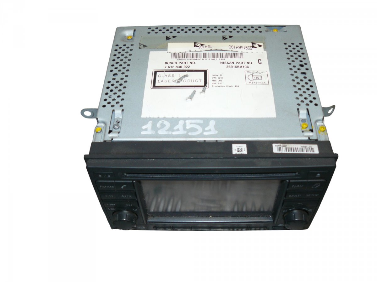 Nissan Qashqai Радио 7612830022 Radio NISSAN QASHQAI I (J10) (2007-2...