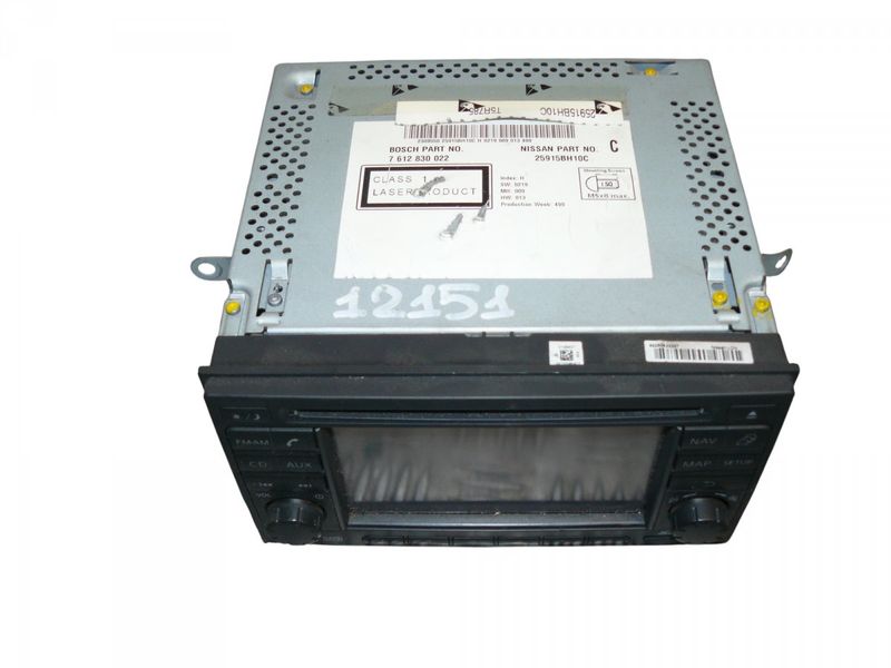 7612830022 Radio NISSAN QASHQAI I (J10) (2007-2013)