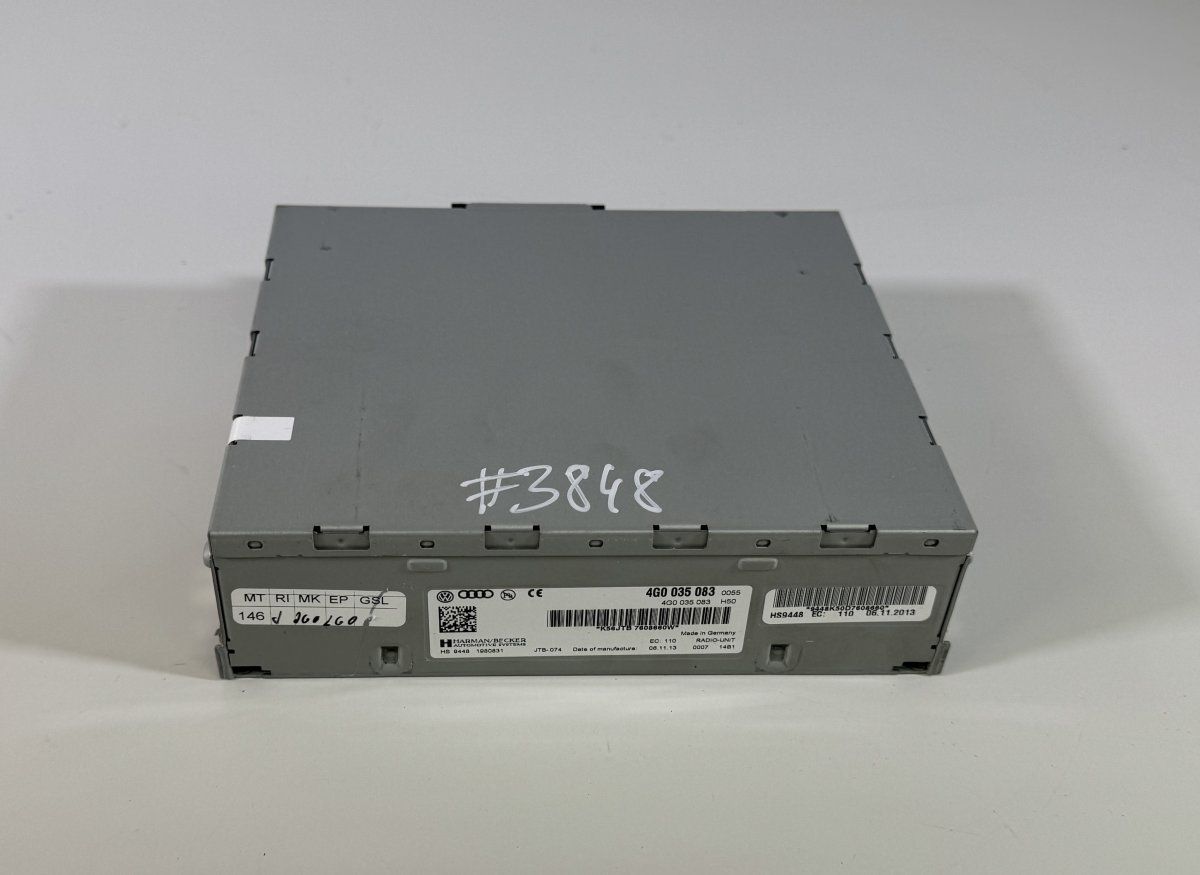 4G0035083 Radio tuner AUDI A1 (8X1, 8XK, 8XA, 8XF) (2010-2018)