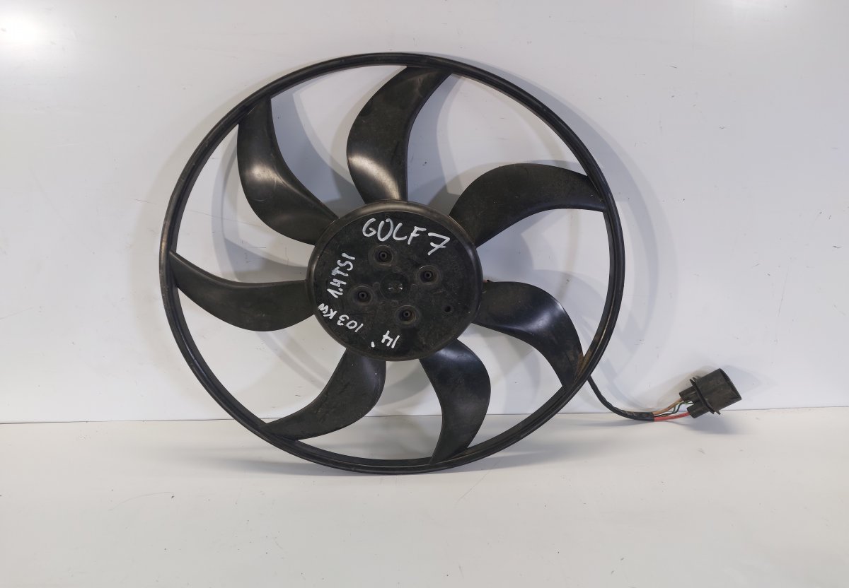 Volkswagen Golf 6 Radiator Fan Electric 5Q0959455AN Radiator Fan Electric VW GOLF VII (...