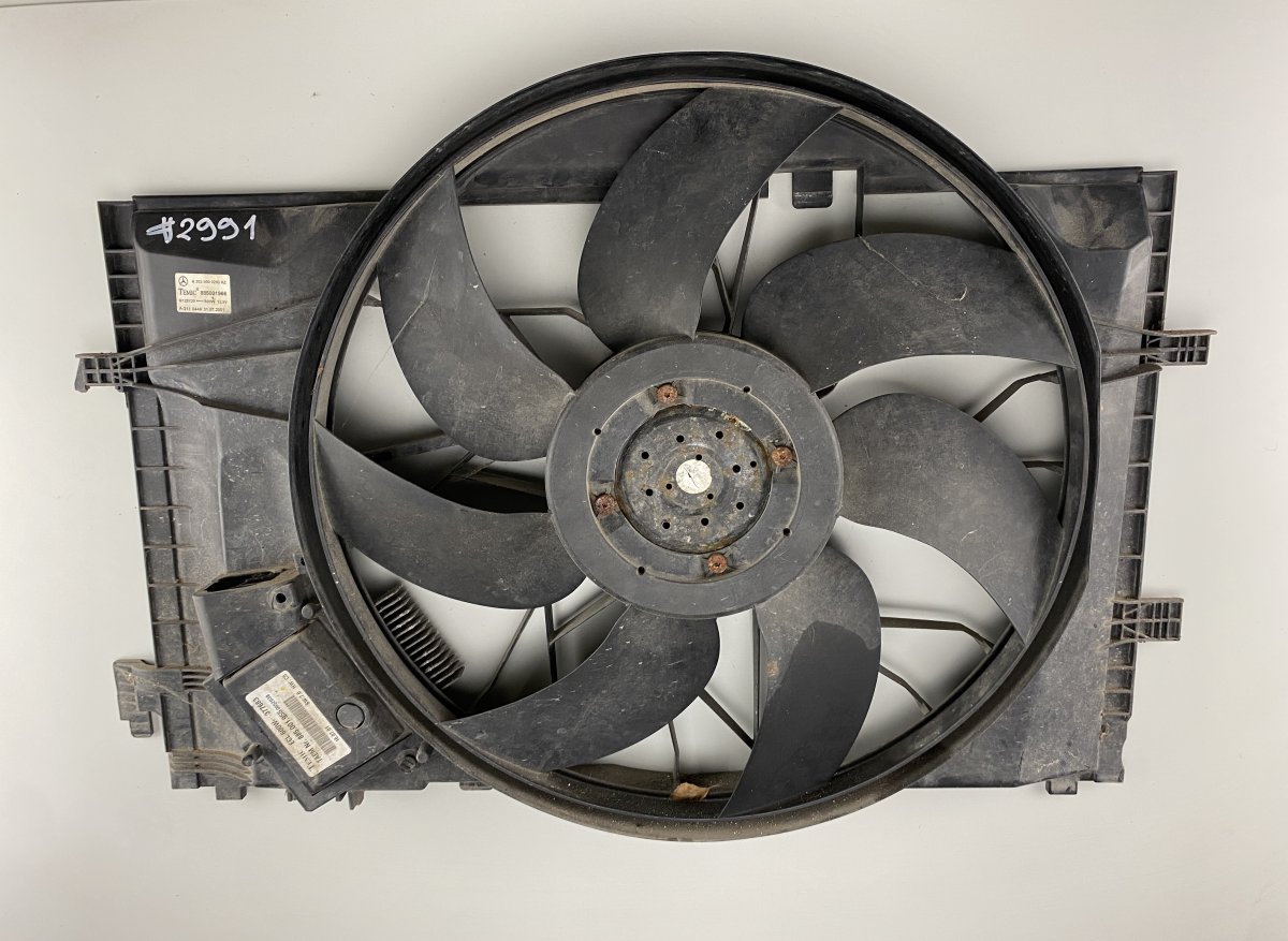 Mercedes-Benz 280SL - 600SL / SL (R129) Radiator Fan Electric 2035000293 885001966 885001955 377683 Radiator ...