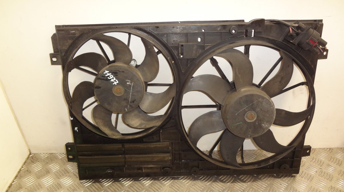 Volkswagen Golf 6 Radiator Fan Electric Radiator Fan Electric VW GOLF VI (5K) (2008-201...