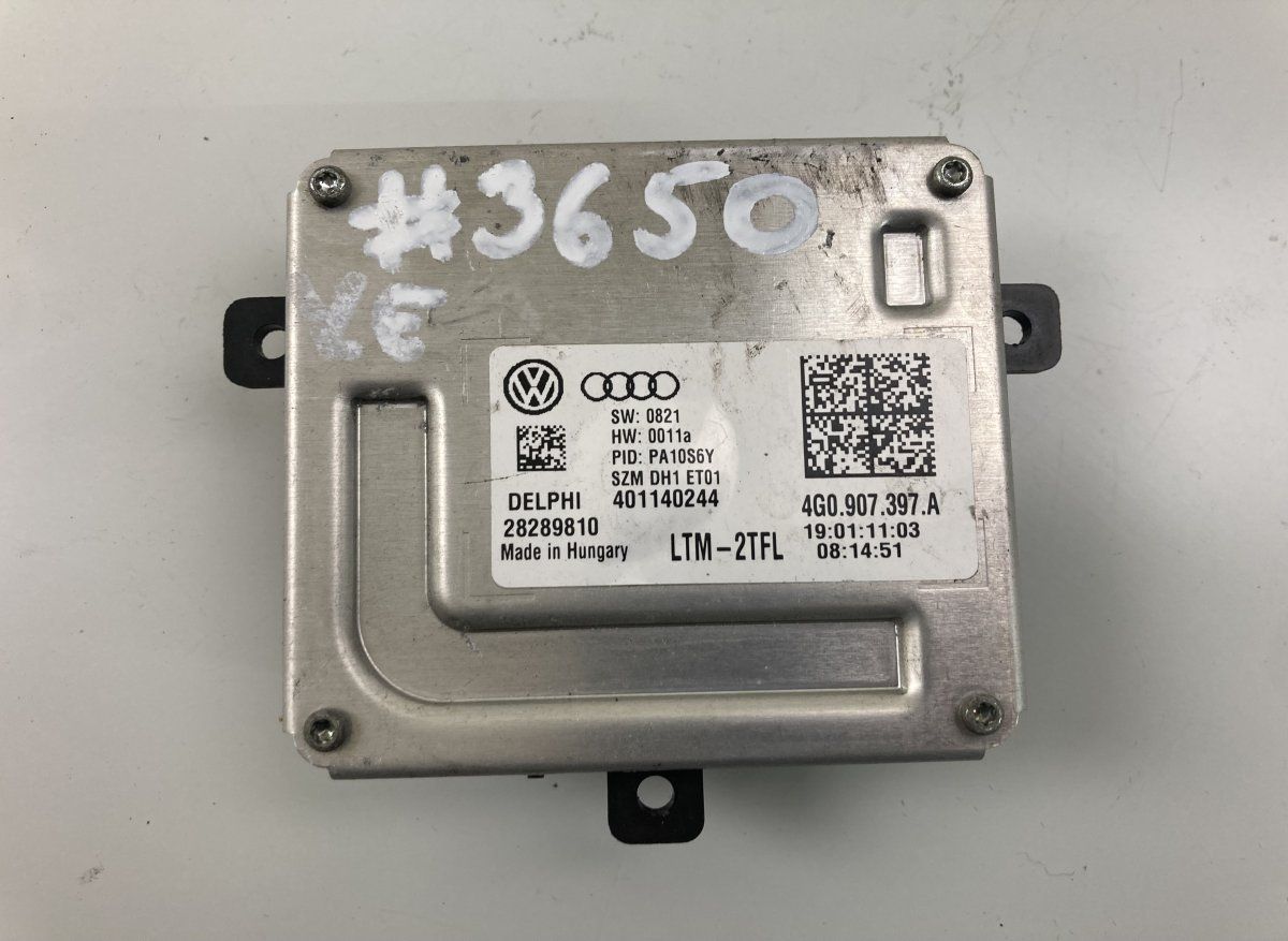 4G0907397A 401140244 28289810 Xenon control unit left VW SHARAN II (7N) (2010-2022)