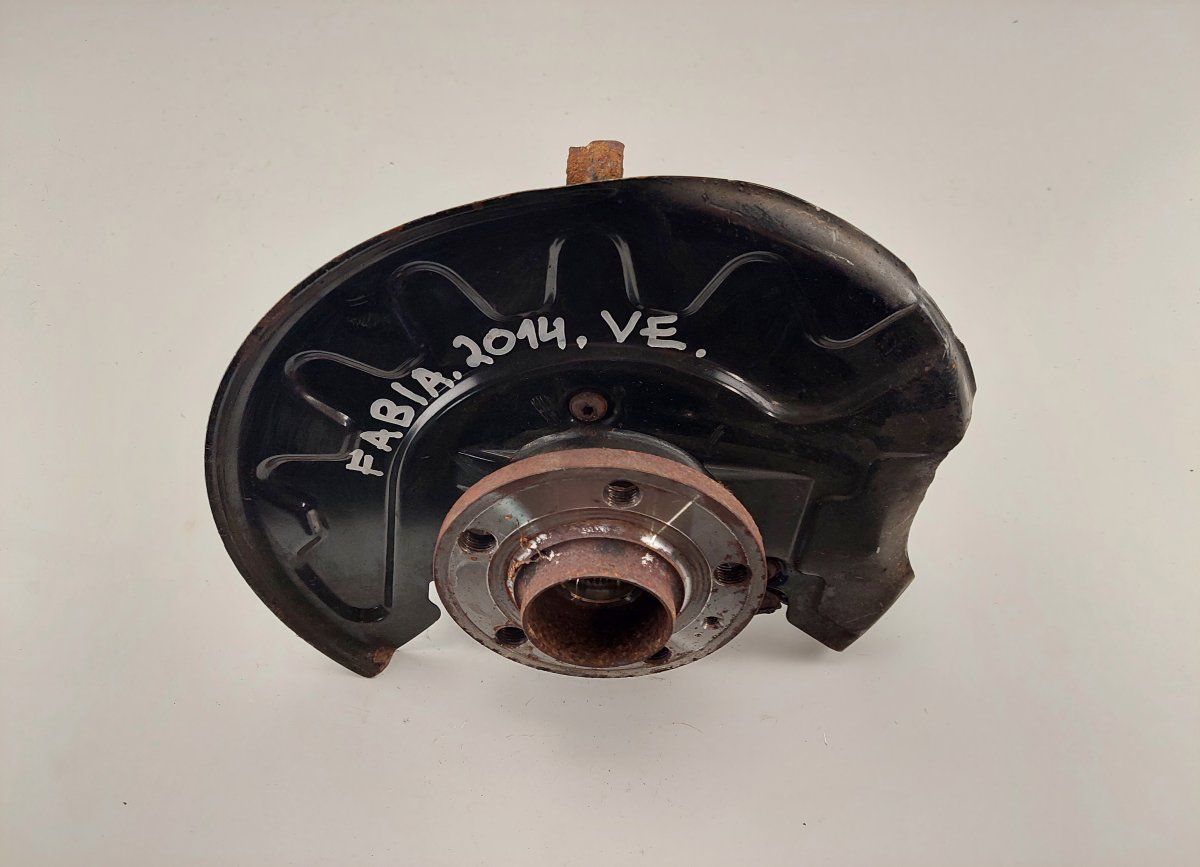 6Q0407255AP Wheel bearing housing front left SKODA FABIA III (NJ3) (2014-2021)