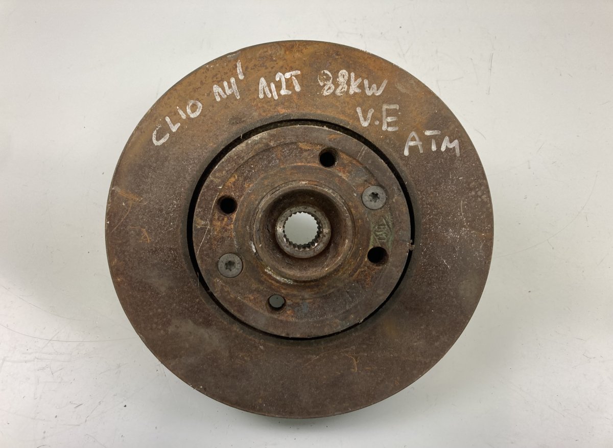 Renault Clio Wheel bearing housing front left 400153153R Wheel bearing housing front left REN...