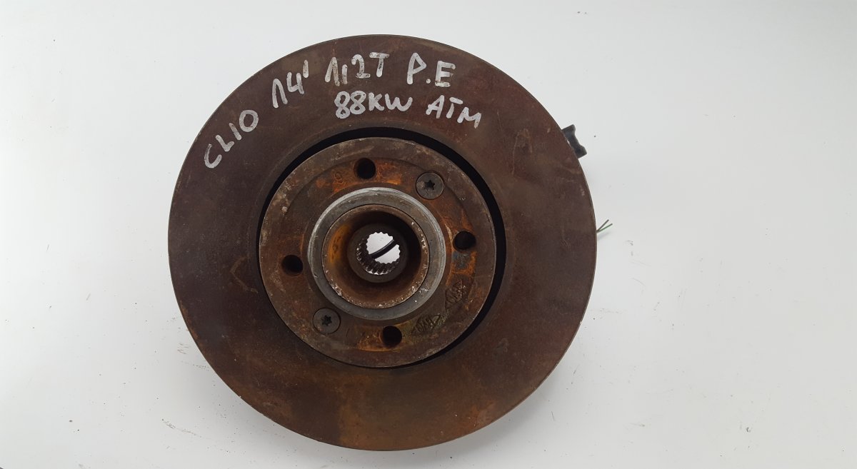 Renault Clio Wheel bearing housing front right 400147274R Wheel bearing housing front right RE...