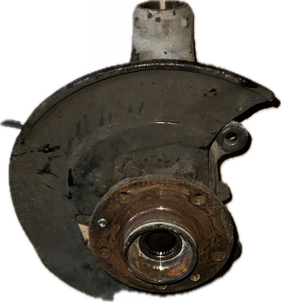 Renault Kadjar Wheel bearing housing front right 400144EA0A Wheel bearing housing front right RE...