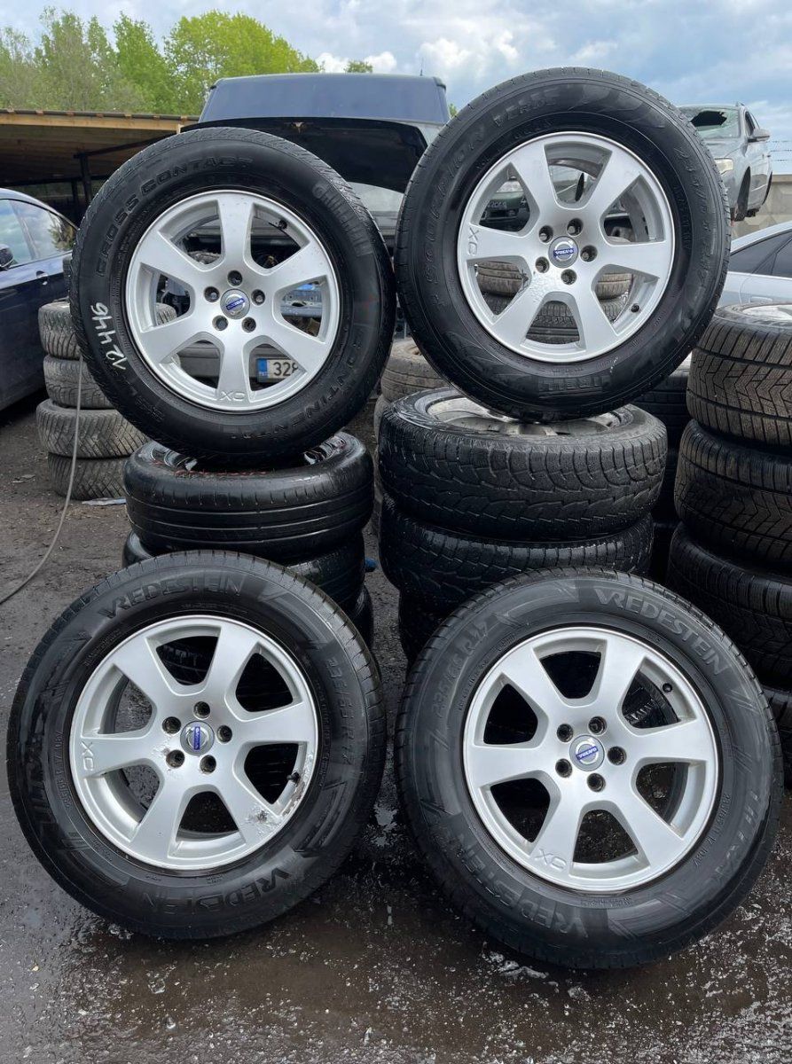 7.5JX17 ET55 D63.4 5X108 Rim set With Tyres 4 pcs VOLVO XC60 I (2008-2017)