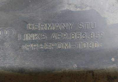 Jupe latérale gauche AUDI A6 / A6 ALLROAD (C6, 4F) (2004-2011)