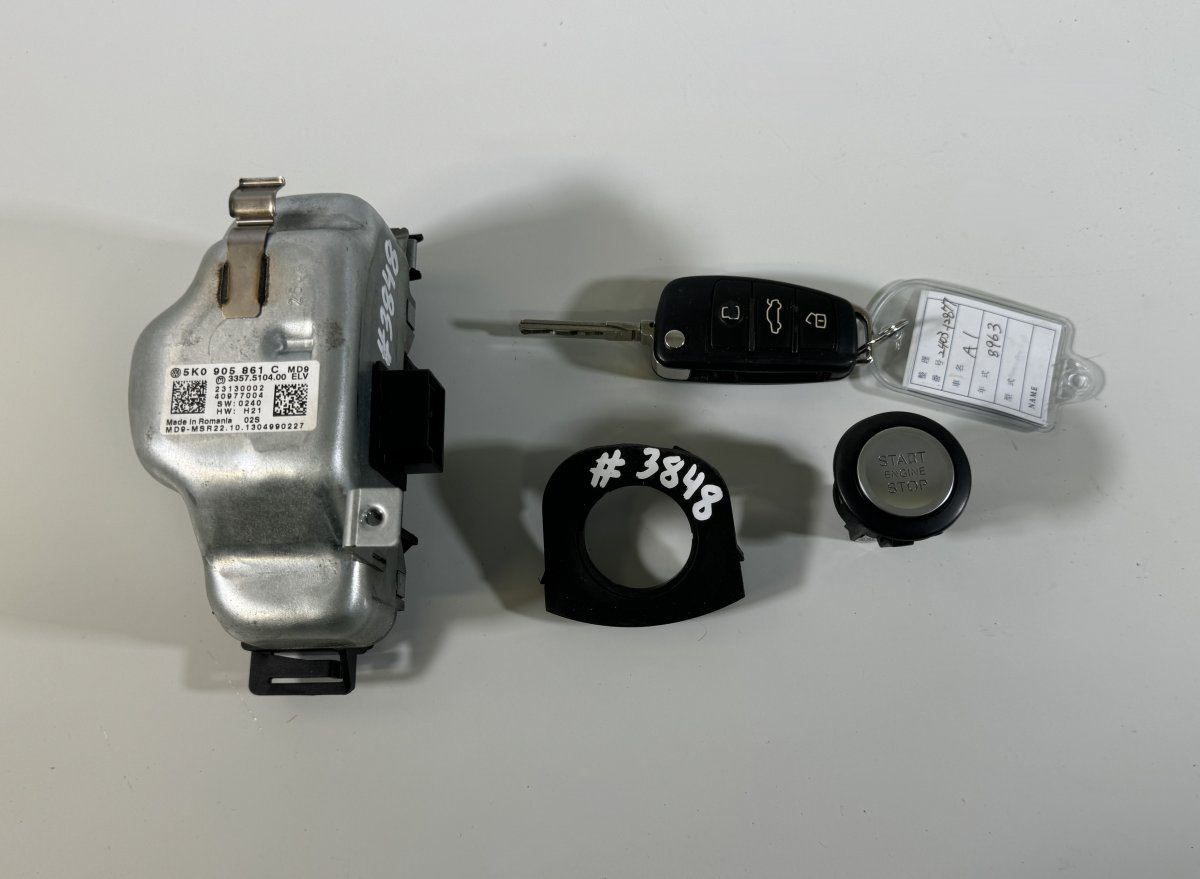 Audi A1 (8X) START / STOP Switch 8X2905217A 5K0905861C 8X0953206A 8X0837220C STA...