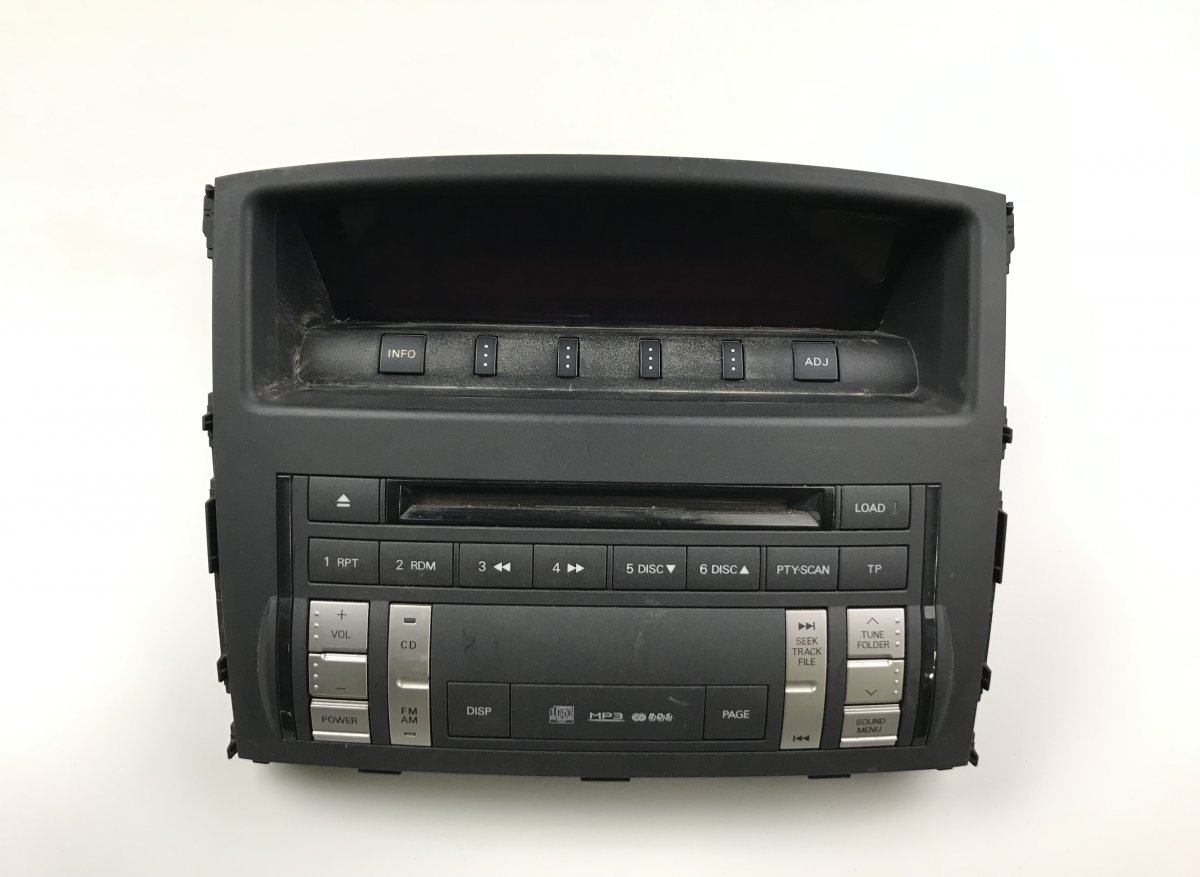 Mitsubishi Pajero Радио 8002A256XA 8750A042 6ME7BLN 3AM051A Radio MITSU...