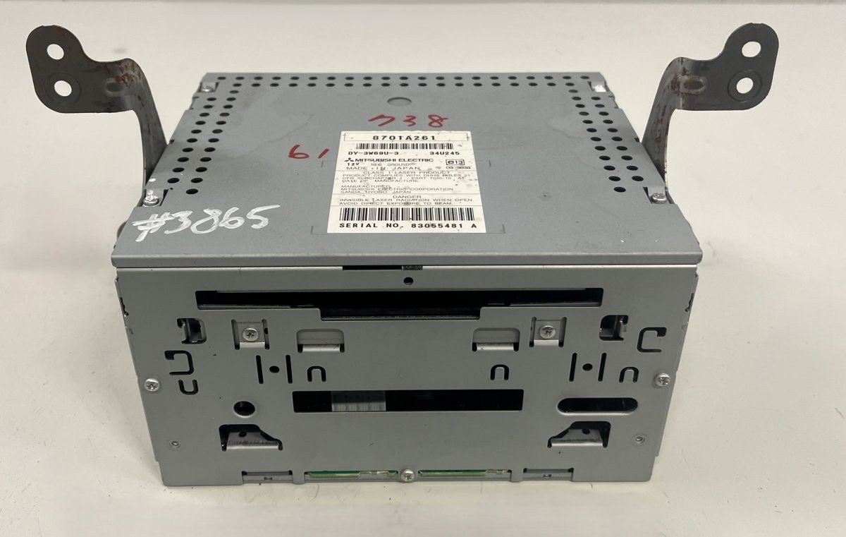 Mitsubishi Outlander Radio 8701A261 Radio MITSUBISHI OUTLANDER II (CW, ZG,...