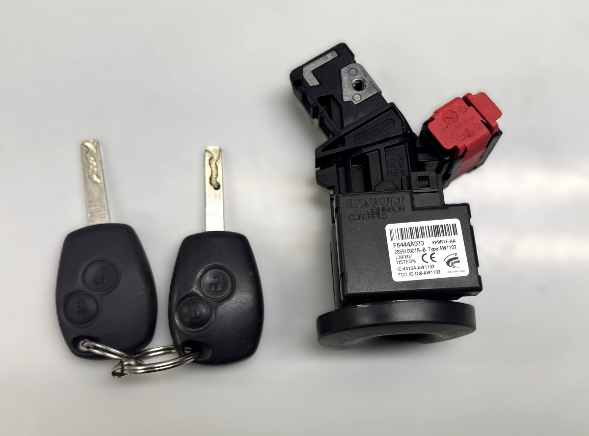 Opel Vivaro (B) Ignition switch lock (ignition barrel) 285910001RB 285910001R Ignition switch lock (ig...