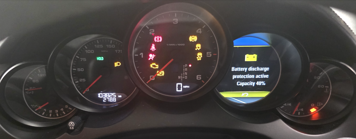 Porsche Cayenne prietaisai