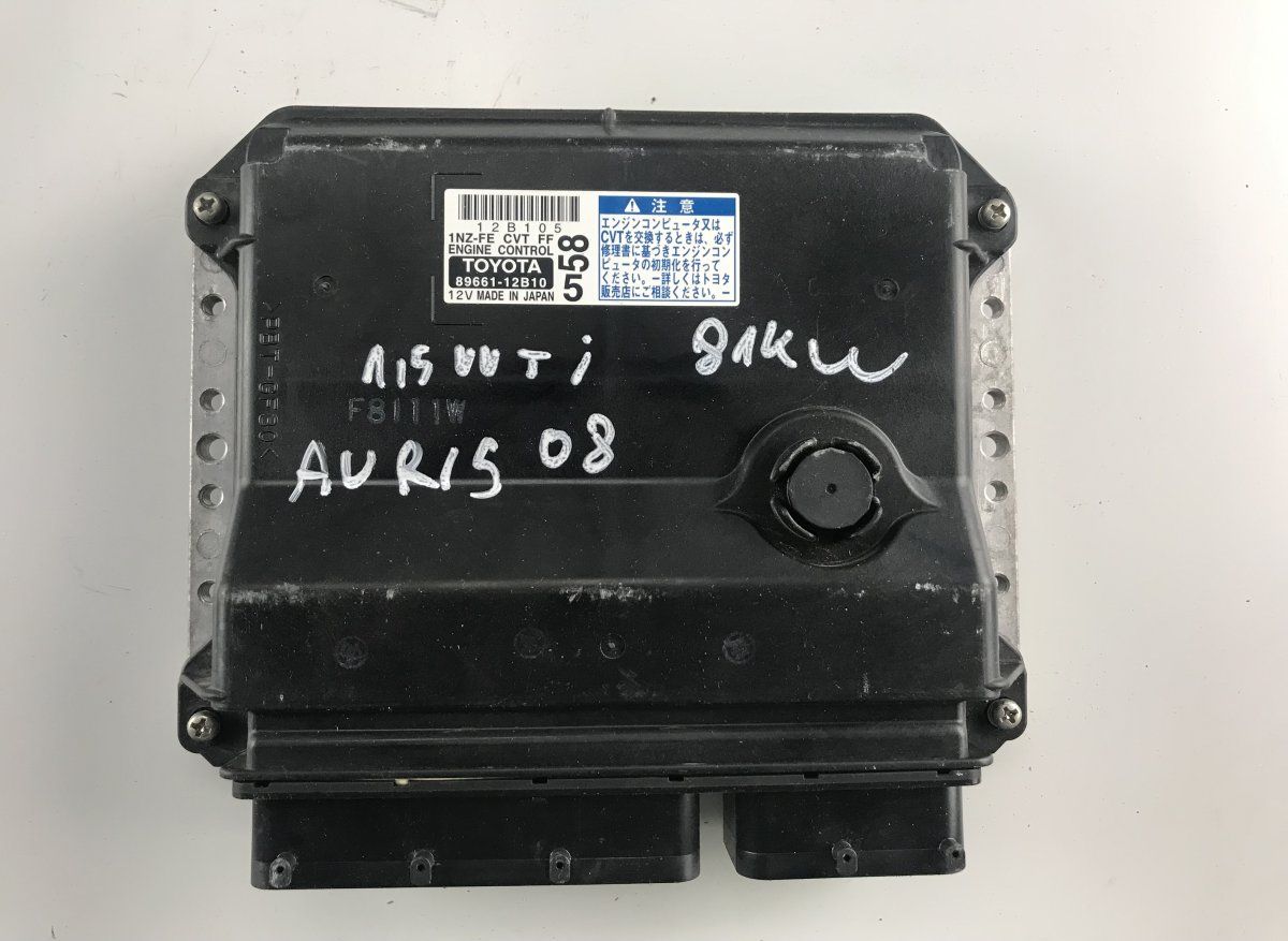 89661-12B10 8966112B10 Engine Control Unit / module (ECU) TOYOTA AURIS (E15) (2006-2012)