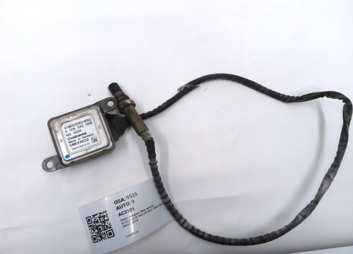 Mercedes-Benz A (W169) Exhaust / NOX Sensor A0065420918 A0009052800 A0009052900 Exhaust / N...